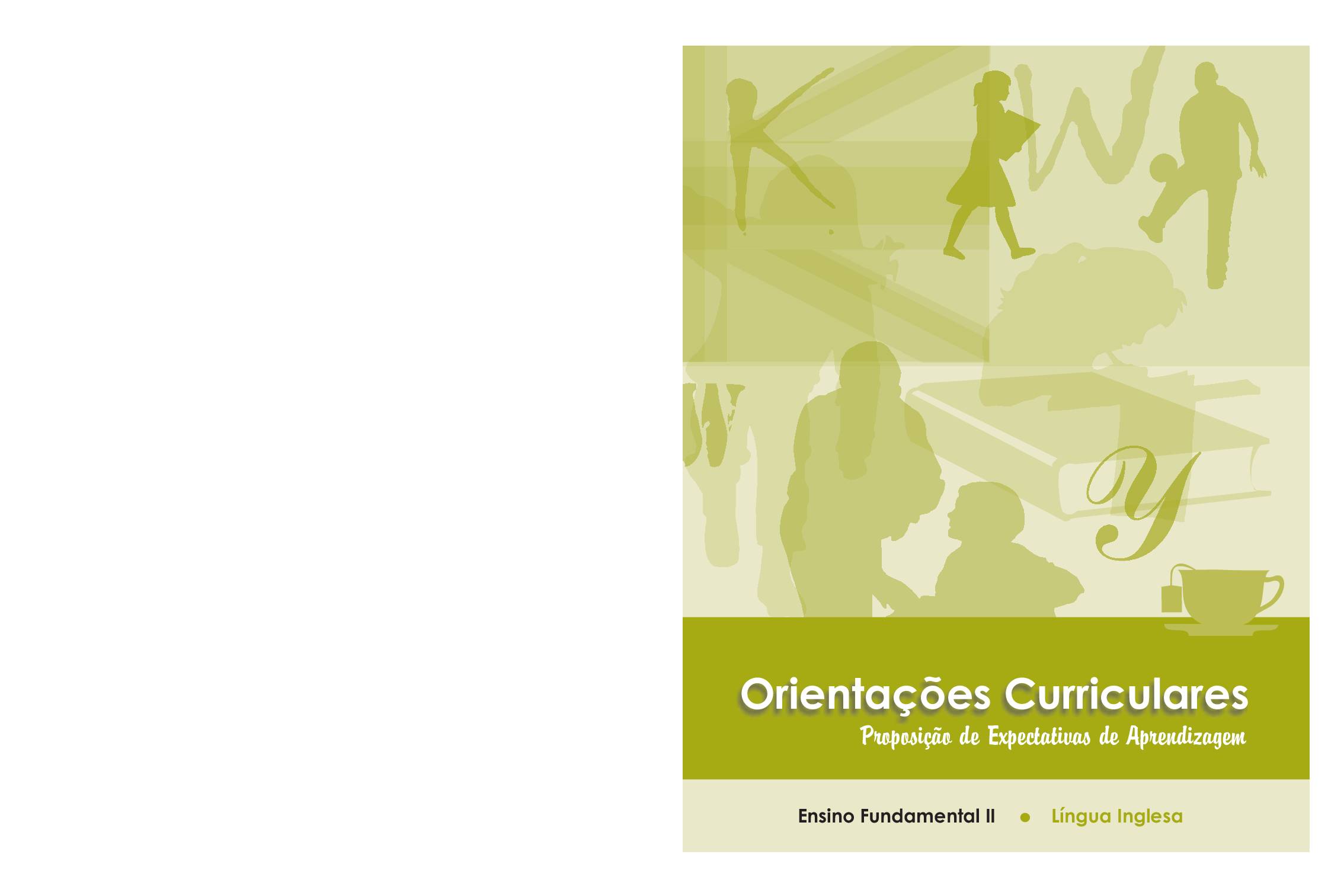 Publicação que faz parte do Programa de Orientação Curricular do Ensino Fundamental da Rede Municipal de Ensino de São Paulo. O objetivo é contribuir para a reflexão e discussão sobre o que os estudantes precisam aprender, relativamente a cada área de conhecimento, construindo um projeto curricular que atenda às finalidades da formação para a cidadania, subsidiando as escolas na seleção e organização de conteúdos mais relevantes a serem trabalhados no Ciclo II, do componente de Língua Inglesa.