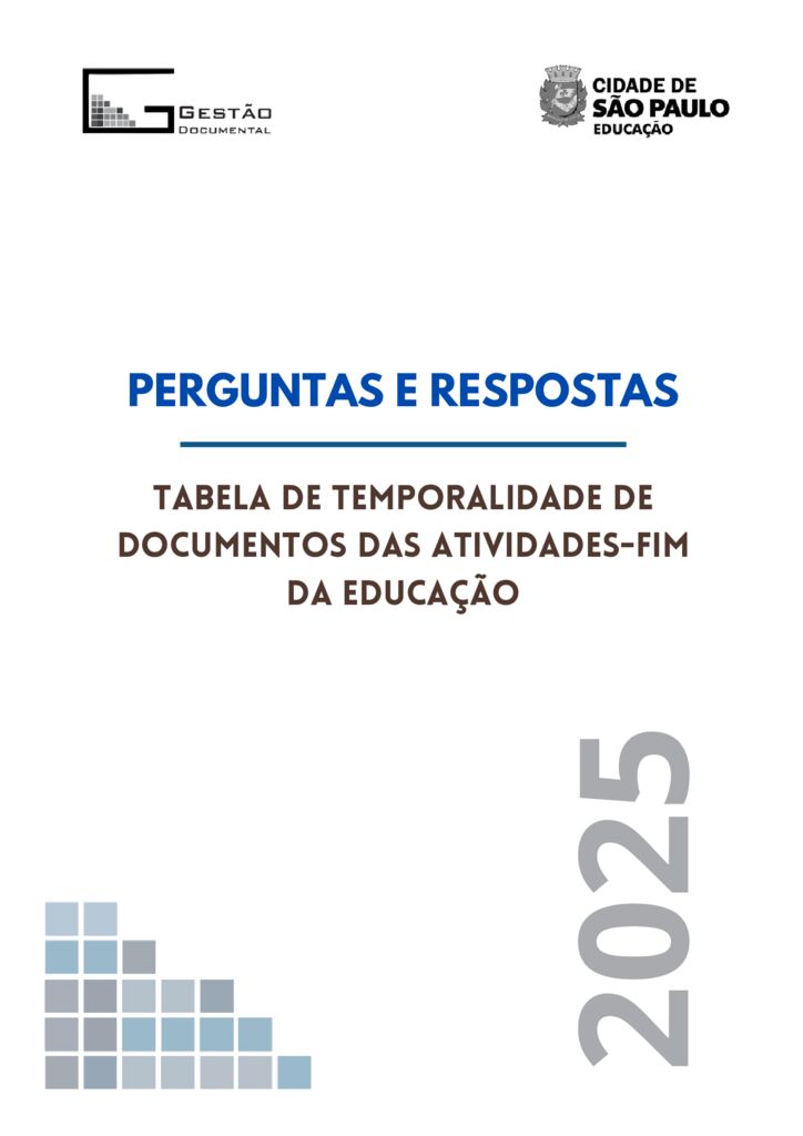 Este documento tem como objetivo esclarecer dúvidas sobre a aplicação da Tabela de temporalidade de documentos das atividades-fim da Educação, oferecendo uma compreensão clara acerca dos prazos de guarda dos documentos.