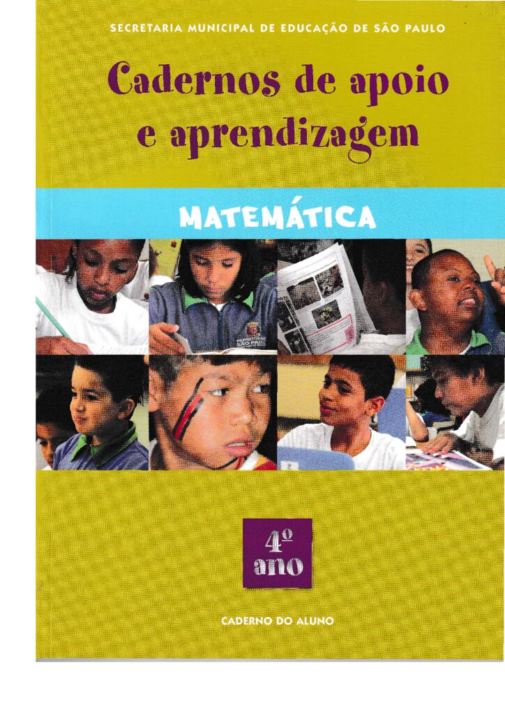 Caderno de Apoio e Aprendizagem contendo sequências de atividades organizadas com base em expectativas de aprendizagem que permitem o estabelecimento de conexões interdisciplinares e contextualizações, a exploração de conceitos/temas e a vinculação entre o conhecimento e as situações cotidianas do estudante, também contemplam contextualizações históricas e culturais, favorecendo o intercâmbio com outras áreas de conhecimento, nos projetos interdisciplinares.
