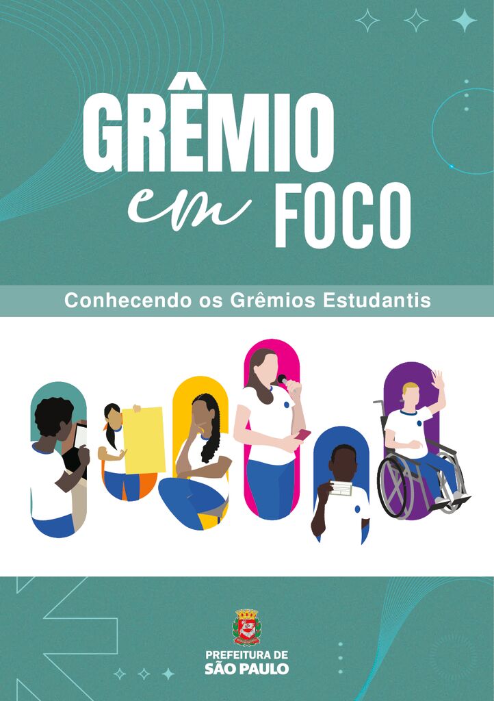Publicação contendo informações sobre o funcionamento, as leis, os projetos em andamento e a utilização responsável dos recursos financeiros dos Grêmios Estudantis, que são espaços para a expressão democrática e a realização de iniciativas que promovem o protagonismo e a representatividade dos estudantes e visam melhorar as aprendizagens e a convivência nas Unidades Educacionais da Rede Municipal de Ensino de São Paulo. 