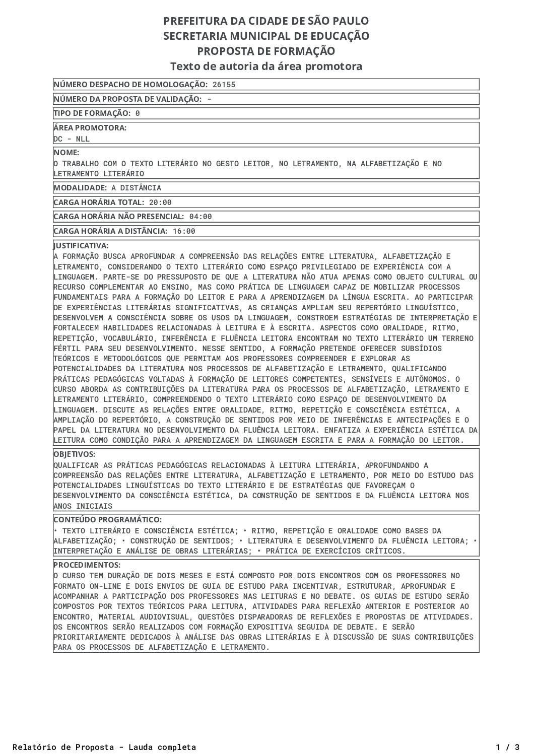 capa do Acervo