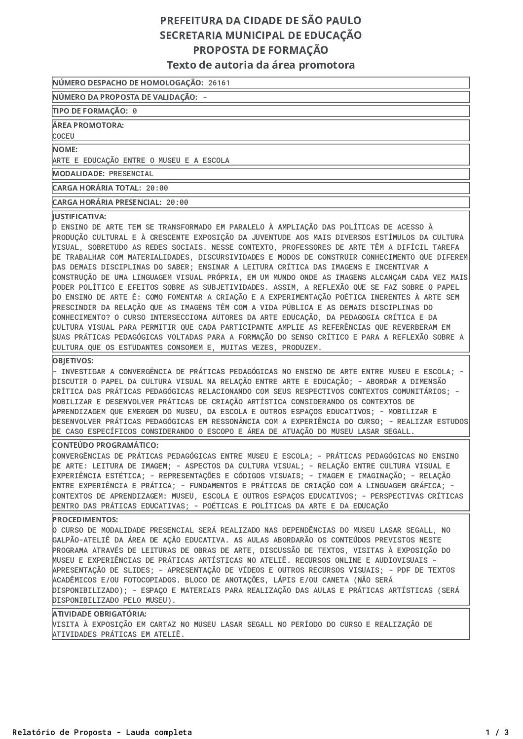capa do Acervo