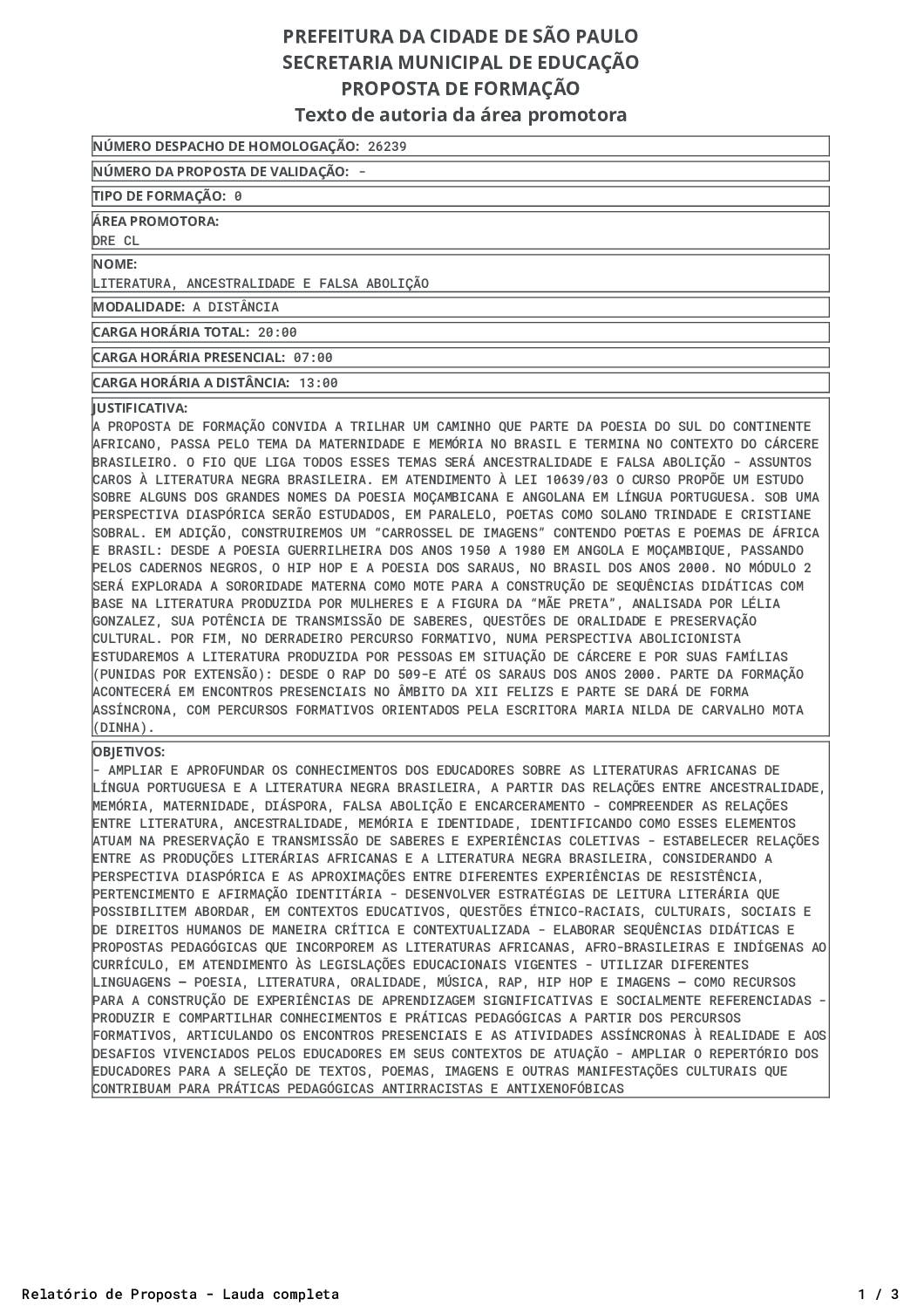 capa do Acervo